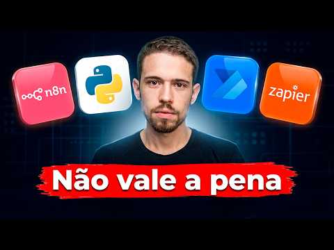 Eu testei 20+ Ferramentas de Automação: Essas 3 são tudo o que você precisa