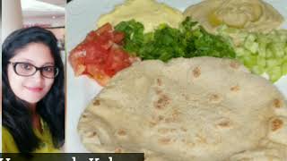kuboos | Arabic bread | pita bread | shawarma bread | Middle Eastern dish |  Sophie's kitchen
