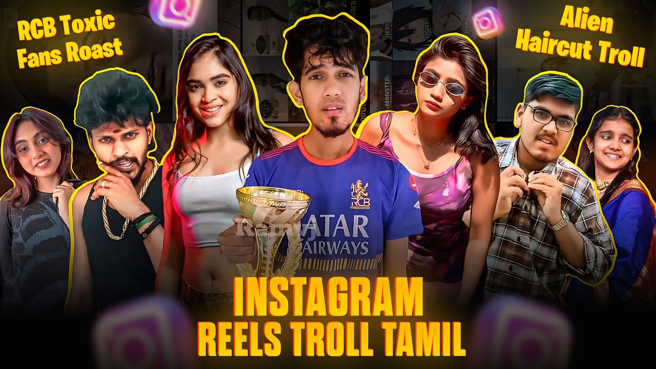 INSTAGRAM REELS TROLL தமிழ் | RCB Win Fans Roast | Cringe Doli's Troll | Insta Reels Roast |RA-1