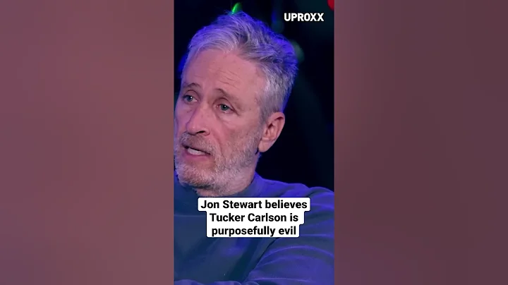 #JonStewart thinks #TuckerCarlson is very aware of how evil & manipulative his messaging is #FoxNews