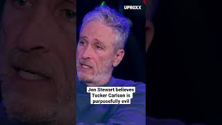 #JonStewart thinks #TuckerCarlson is very aware of how evil & manipulative his messaging is #FoxNews