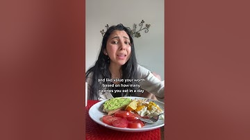 “HOW TO STOP COUNTING CALORIES” #food #recovery #shorts