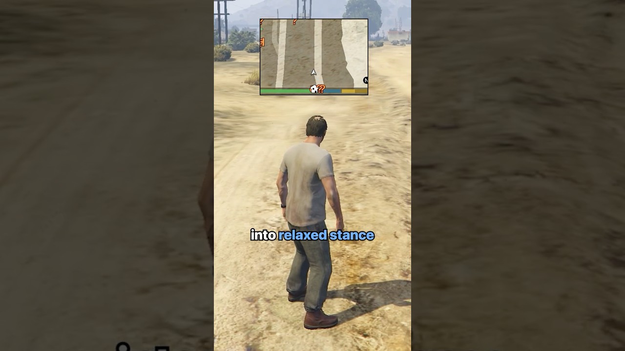 Explanation Of Relaxed & Combat Stances In GTA 5 