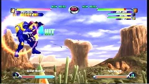 MvC2 (360) Online Player Matches - Great BobSta(MSP) vs february6(ISC) #470