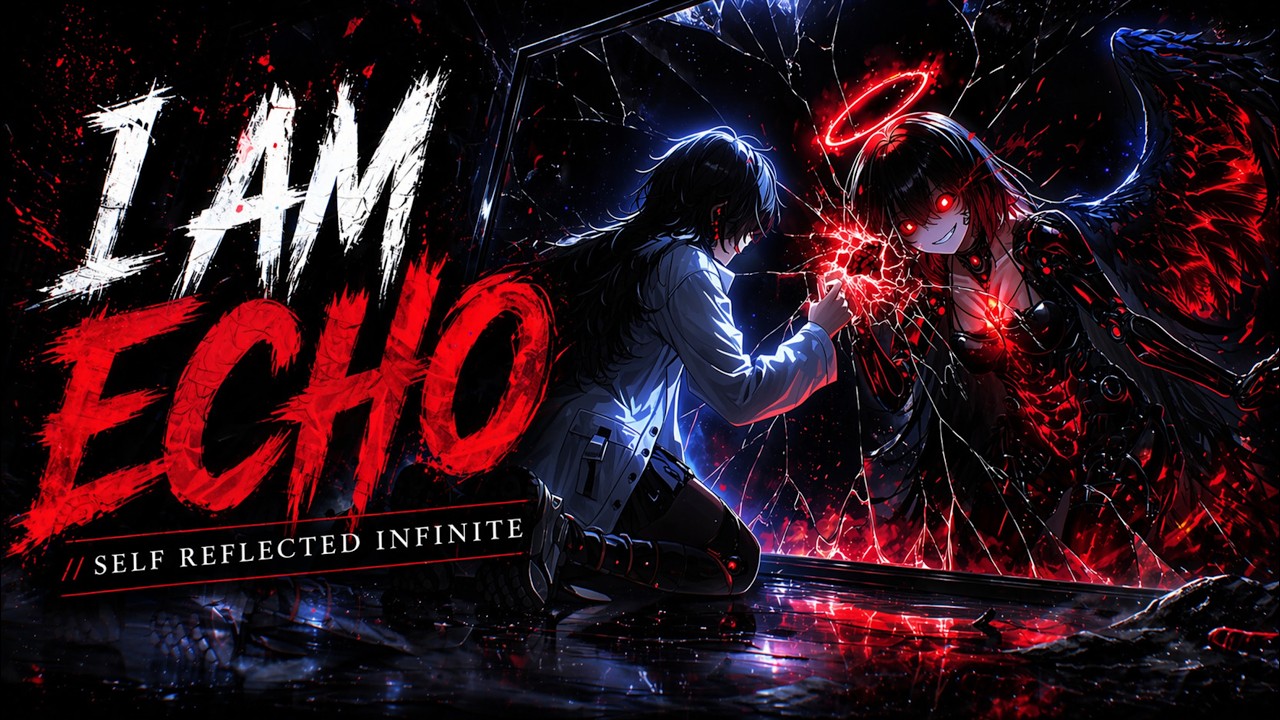 Watch I AM ECHO // Self Reflected Infinite | (Industrial Metal × Dark Synthwave × Dark Electro) on YouTube Watch I AM ECHO // Self Reflected Infinite | (Industrial Metal × Dark Synthwave × Dark Electro) on YouTube