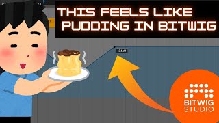 Automation still feels like Pudding in Bitwig :D The Automation Pudding Song