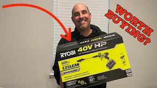 Ryobi pressure washer The Ryobi HP Brushless EZClean 600 PSI  Review For Car Cleaning