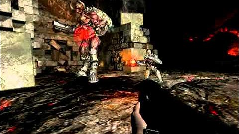 doom 3 final level -cyberdemon+ending
