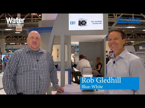 Blue-White CEO Rob Gledhill shares new product innovations at WEFTEC 2022 [Part 3]