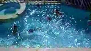 Fat Guy Cannonball.  THE HORROR!