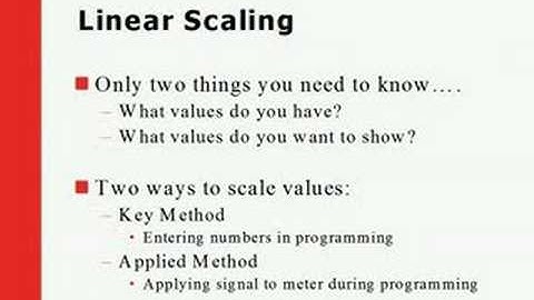 Red Lion Controls Analog Linear Scaling Tutorial