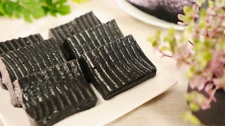 簡易黑芝麻糕食譜| Easy Chinese Black Sesame Pudding ... 