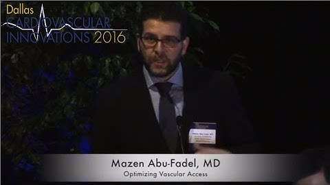 Optimizing Vascular Access - Dallas CVI 2016