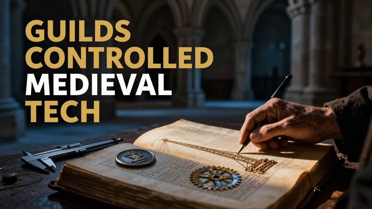 How Medieval Artisan GUILDS Monopolized Ancient Knowledge