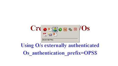CREATE USER  in oracle  part of oca track