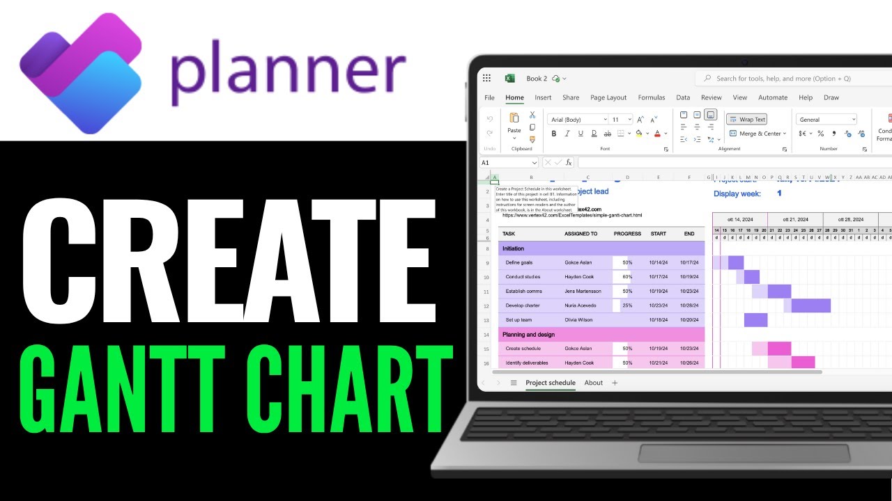 How to Create Gantt Chart in Microsoft Planner 2025 (EASY GUIDE) YouTube