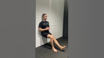 Wall Sit, Single Leg, Isometric