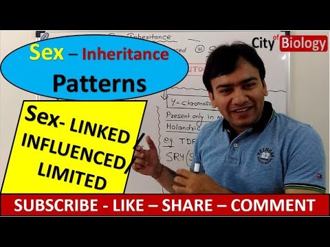 Sex-Linked, Limited and Influenced Traits ( GENETICS ) for NEET / AIIMS - 동영상