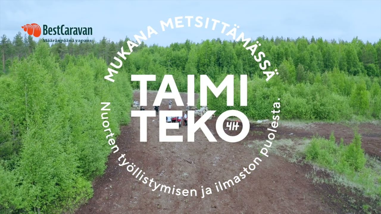Best Caravan ja 4H:n Taimiteko istuttavat yli 20 000 puun taimea vuonna 2022