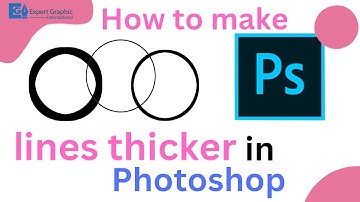 How to Make Lines Thicker in Photoshop | Lines Thicker & Thinner | Photoshop Tutorial
