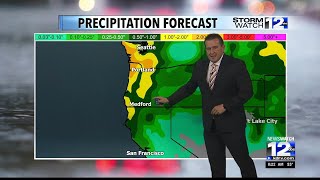 StormWatch 12 weather outlook for the week of October 8, 2023