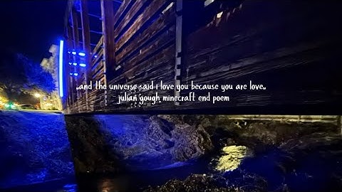 "and the universe said i love you because you are love" - multimedia project