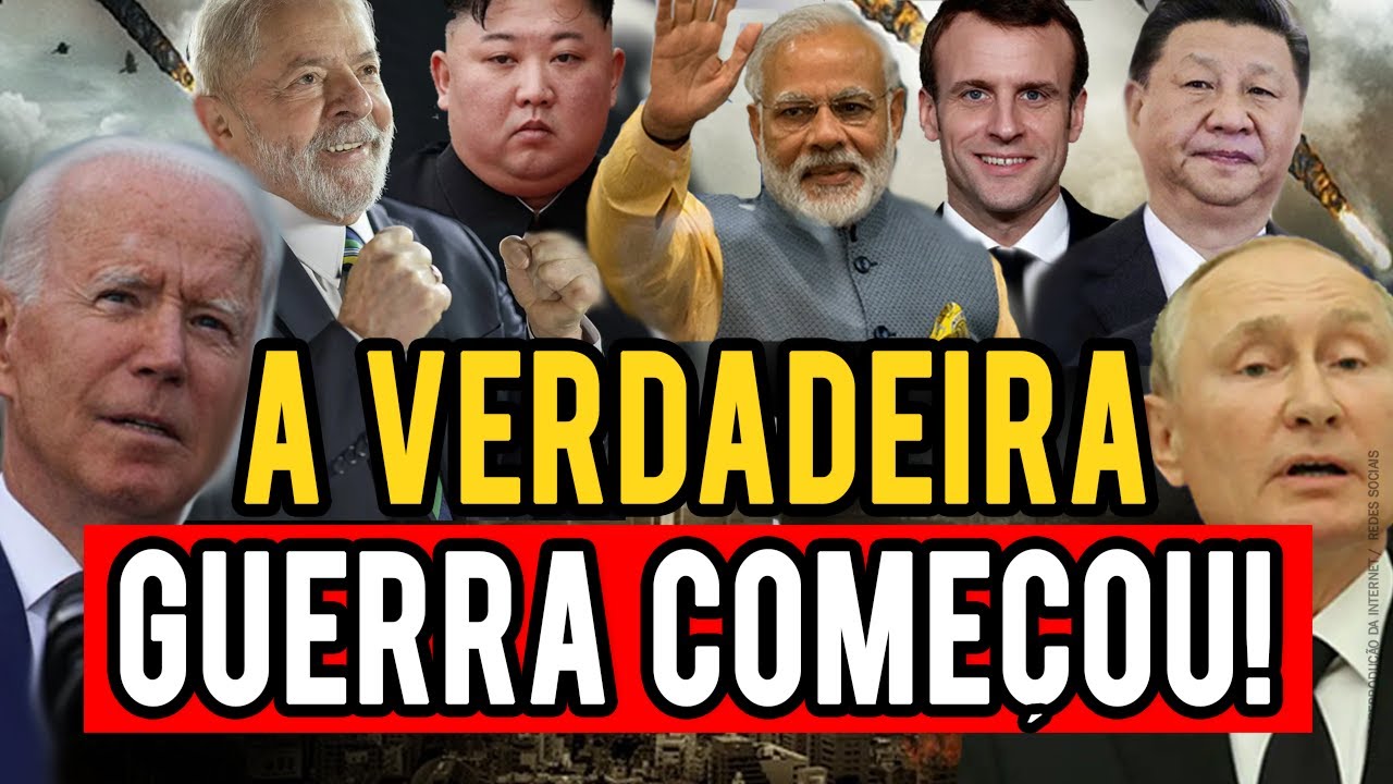 🔴  A VERDADEIRA GUERRA COMEÇOU |  A BATALHA DISSIMULADA PELA DOMINAÇÃO GLOBAL