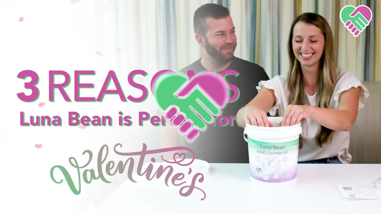 TOP 3 Reasons to get a Hand Casting Kit by Luna Bean this Valentine's Day!  