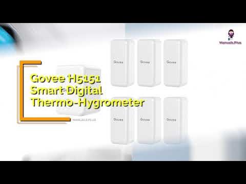 Govee WiFi Hygrometer Thermometer H5151, Indoor Outdoor Wireless