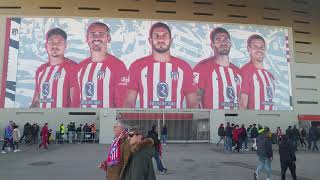 ALREDEDOR DEL METROPOLITANO - ATLETI Vs SEVILLA - 23 DE DICIEMBRE DE 2023