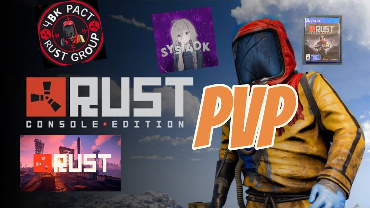 Rust Console Edition PVP Раст консоль едишн ПВП ps - YouTube