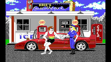 Test Drive 2 (DOS) - Master Scenery longplay, hardest difficulty