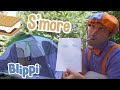 Blippi Goes Camping & Makes S'mores! | Learn How To Camp | Educational Videos for Kids