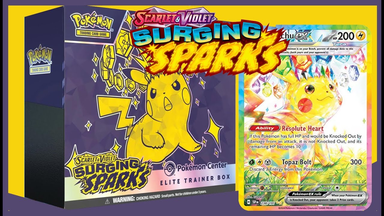surging sparks booster box pokemon center SV Pokmon A Growing Storm of Stellar Strength Thoughts on trading a Surging