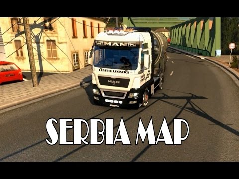 euro truck simulator 2 srbija mapa Delivery   Serbian Map   Euro Truck Simulator 2   YouTube euro truck simulator 2 srbija mapa