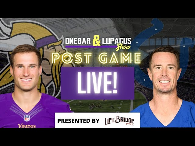 POSTGAME LIVE! Colts vs. Vikings