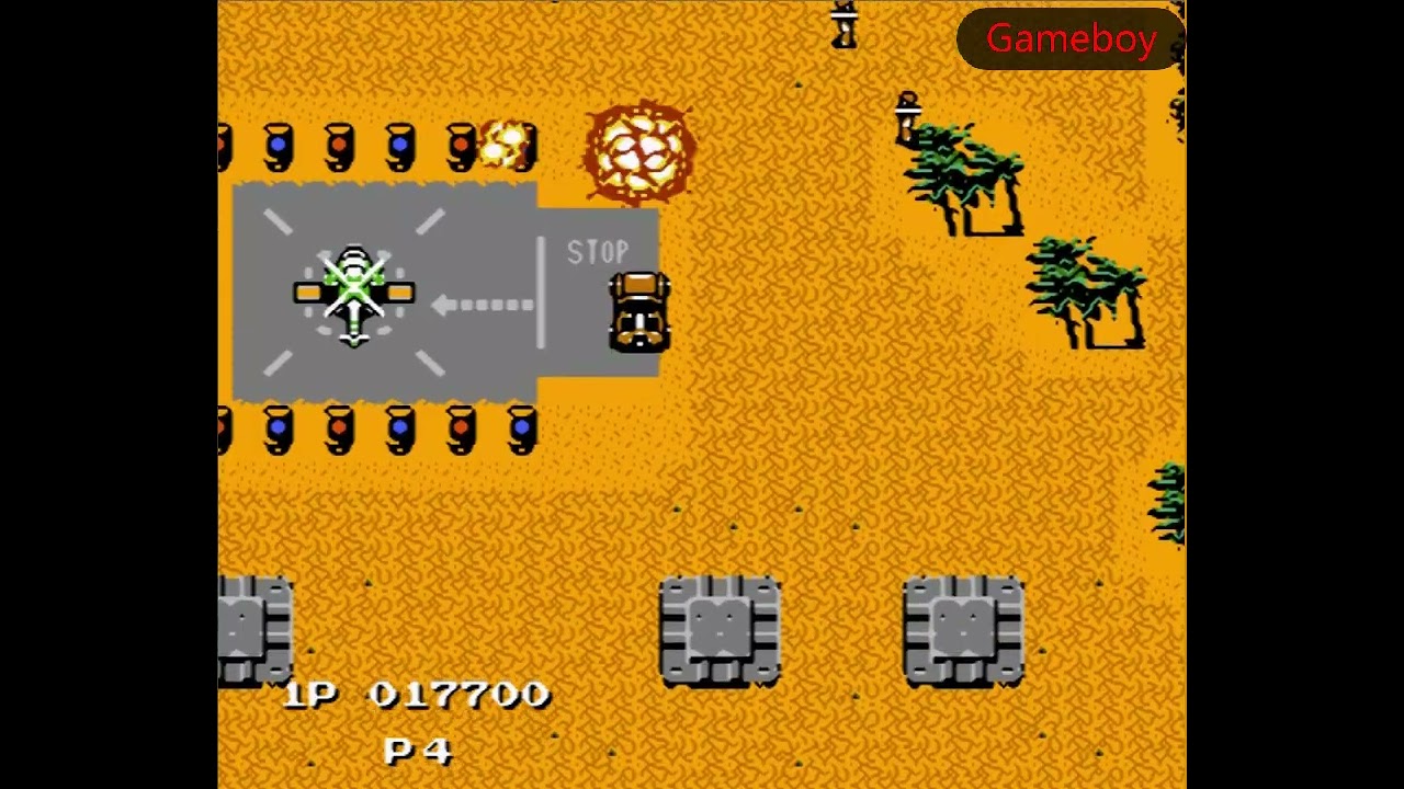 FC Game Jackal (NES) Stage One Walkthrough