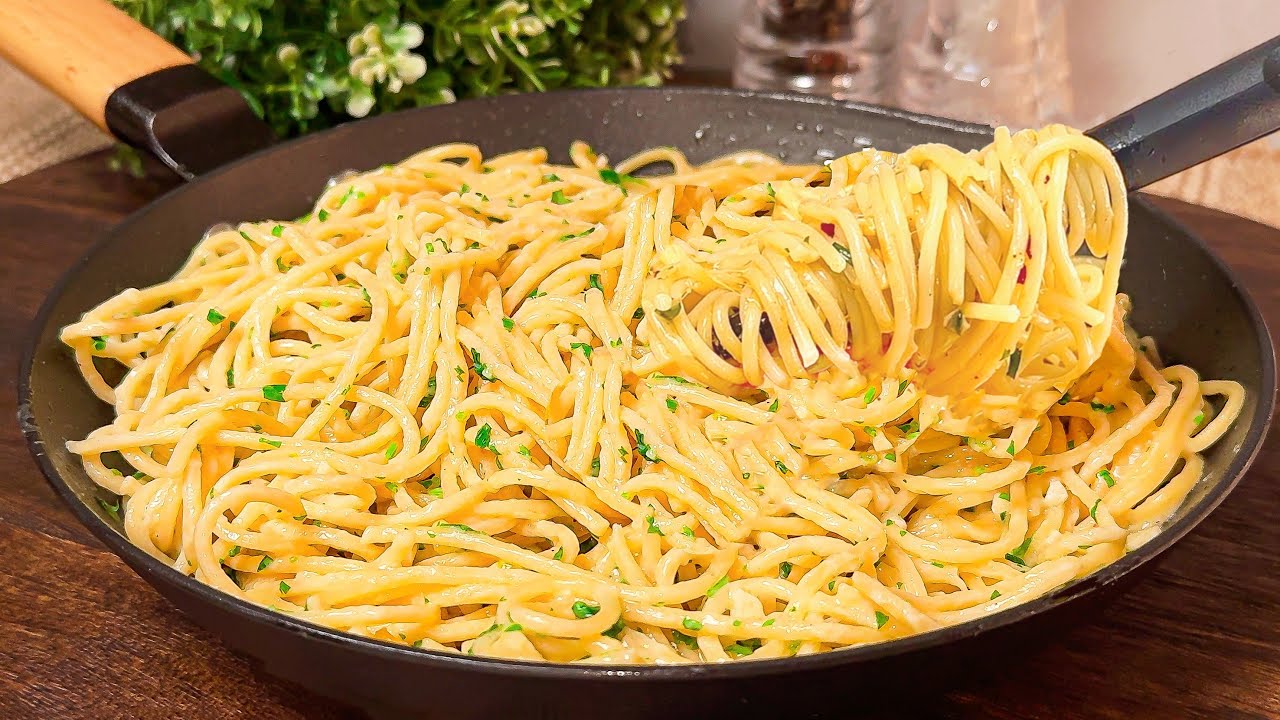 ❗️Этот старинный рецепт спагетти я узнал от французского шеф-повара! Невероятно вкусно!