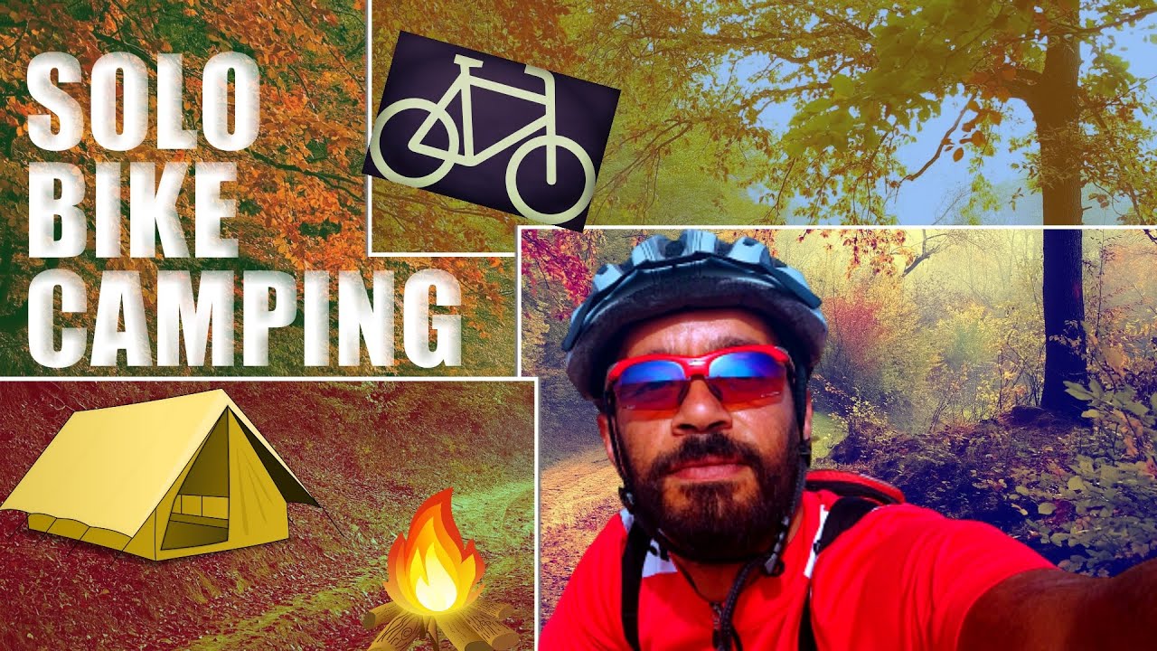 Solo bike ride camping , Bicycle Touring YouTube