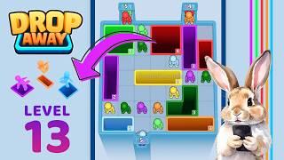Drop Away Level 13 Solution Walkthrough