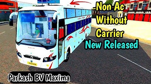Parkash BV Maxima Non A/c Sleeper Bus Mod •bussid new mod •bussid new bus mod •New Release