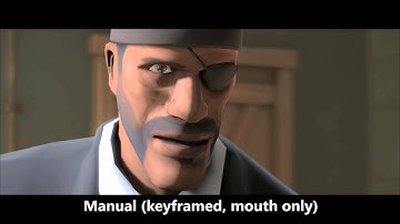 SFM Lip Syncing - Automatic vs Manual