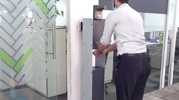 Euronics Sanitizer Panel with ContactLess Thermometer (EHST4M)