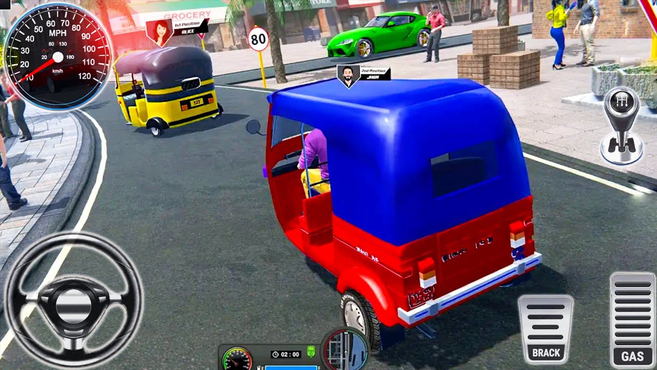 Tuk Tuk Rickshaw Simulator - Driving Auto Rickshaw Game - Android ...