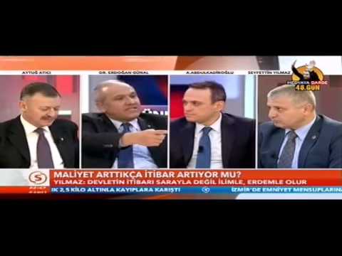 Atıcı Samanyolu Haber TV'de Gündemi değerlendirdi. (1)