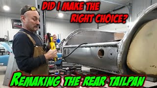 Building the rear tail pan for our '49 GMC Roadster pickup! by Halfass Kustoms 56,778 views 2 months ago 1 hour, 1 minute