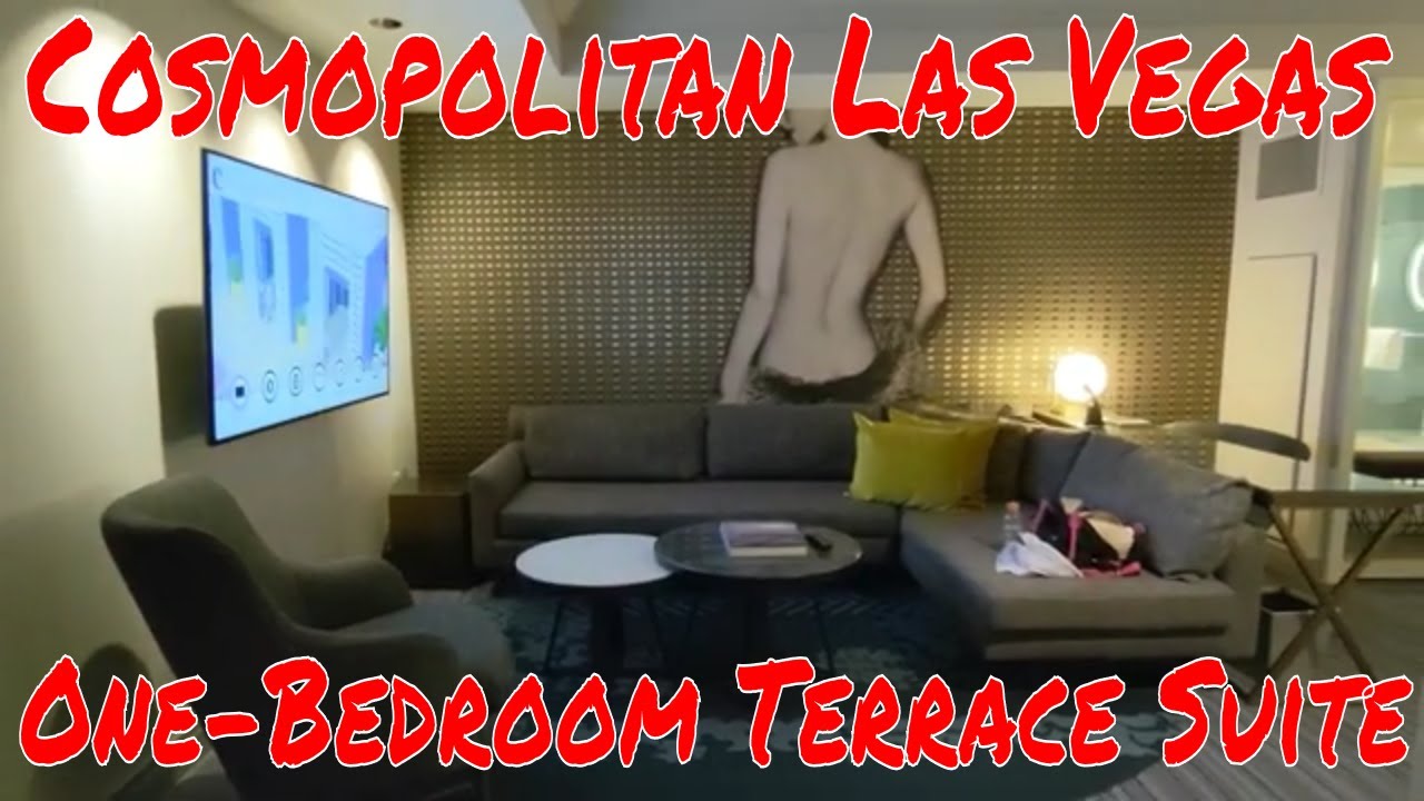 Cosmopolitan Las Vegas One Bedroom Terrace Suite Strip View Walk