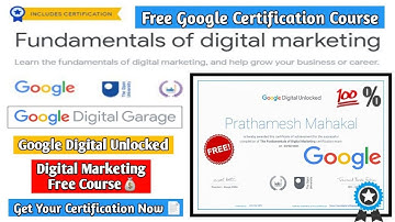 Google Digital Marketing Course Answers | Google Digital Garage | Google Digital Unlocked 2021