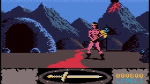 Barbarian 2 CPC Amstrad : Prototype for GX4000 version upgraded with CPC+ colors Barbarian II
