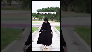 Photo Pose Ideas Wearing a Gamis for the Shy Photo Pose Ideas Wearing a Gamis for the Shy